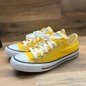 Converse Yellow Low-Top Sneakers